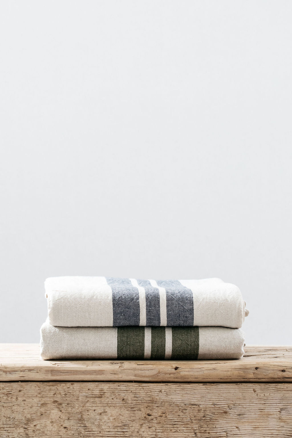 Wide Stripe Linen Tablecloth The Palms Sydney