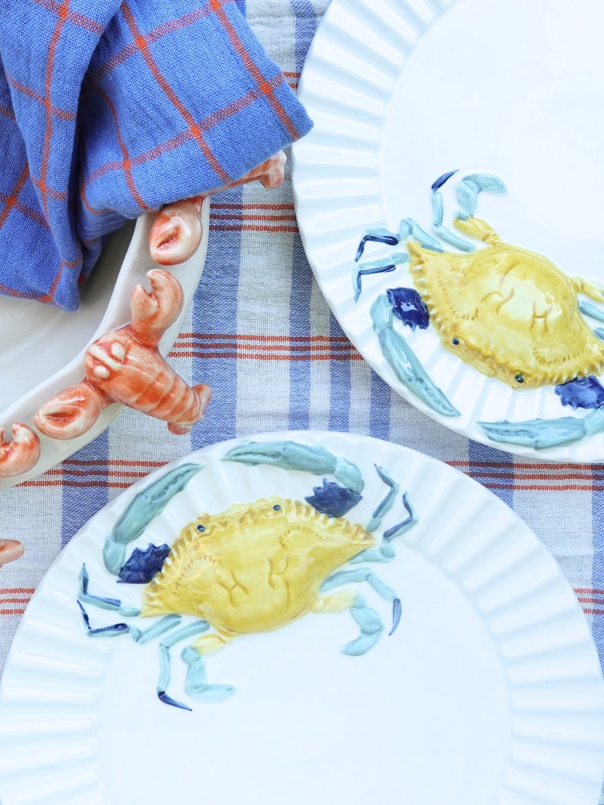 Shack Crab Ceramic Platter