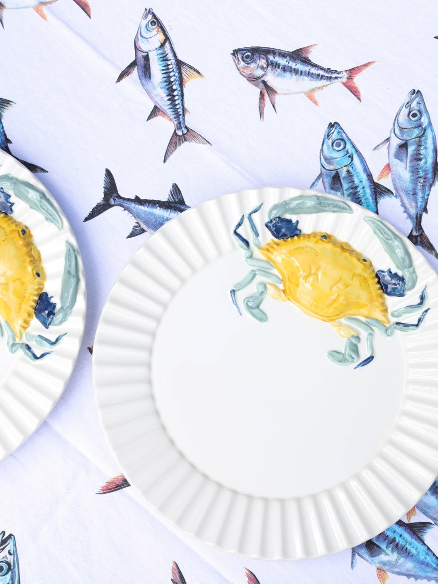 Shack Crab Ceramic Platter