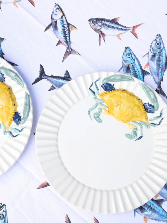 Shack Crab Ceramic Platter