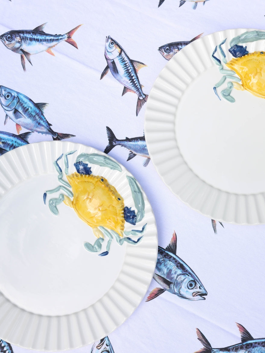 Shack Crab Ceramic Platter