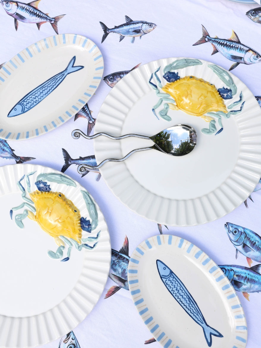 Shack Crab Ceramic Platter