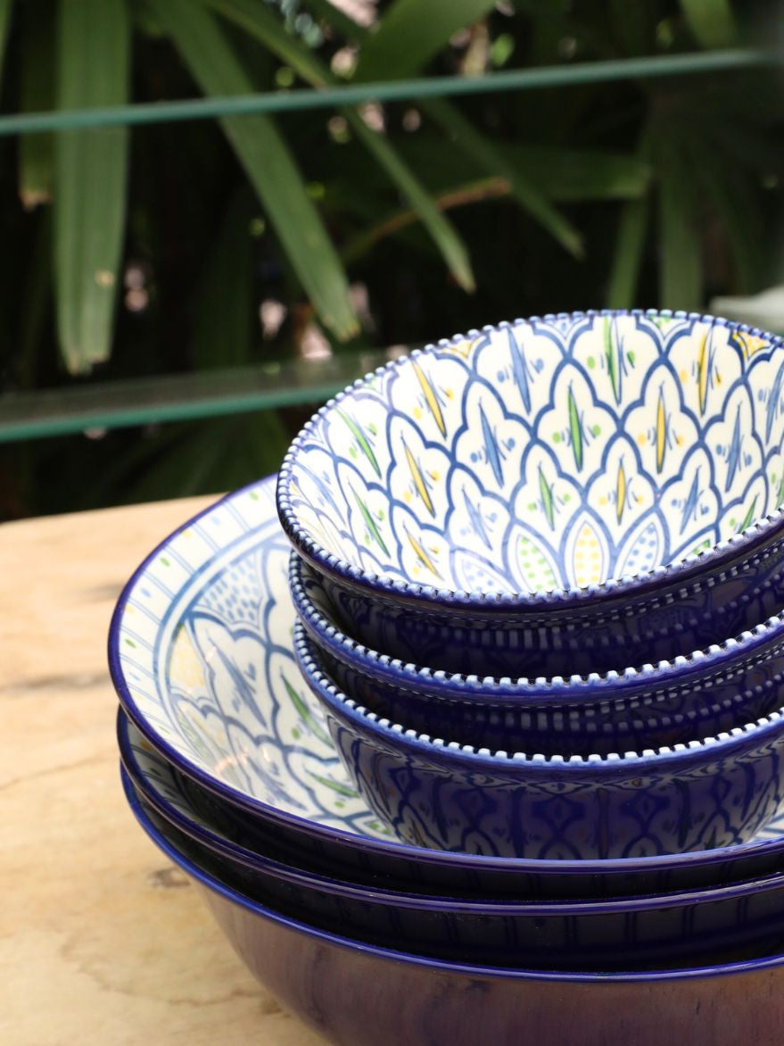 Karim Blue Dipping Bowl