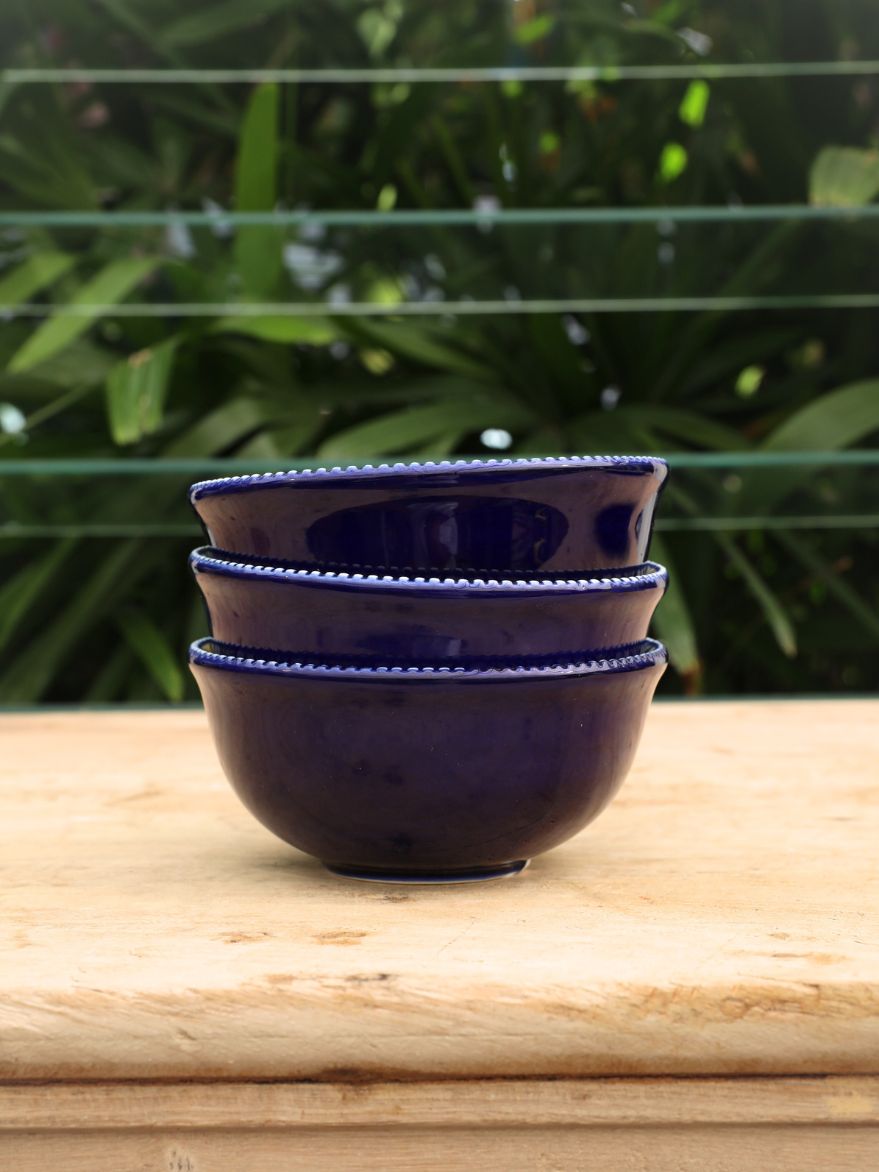 Karim Blue Dipping Bowl