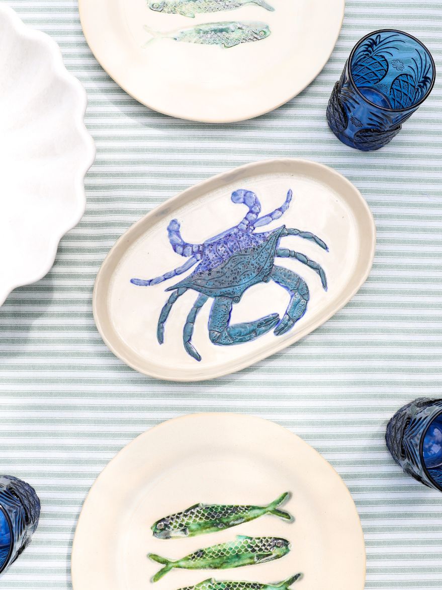 Coastal Crab Plate