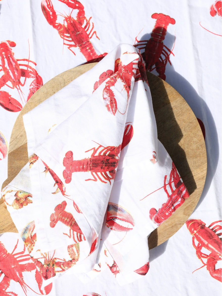 Como Lobster Kitchen Towel