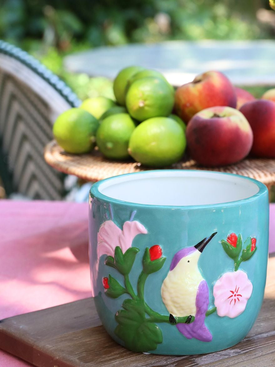 Tropical Hummingbird Planter