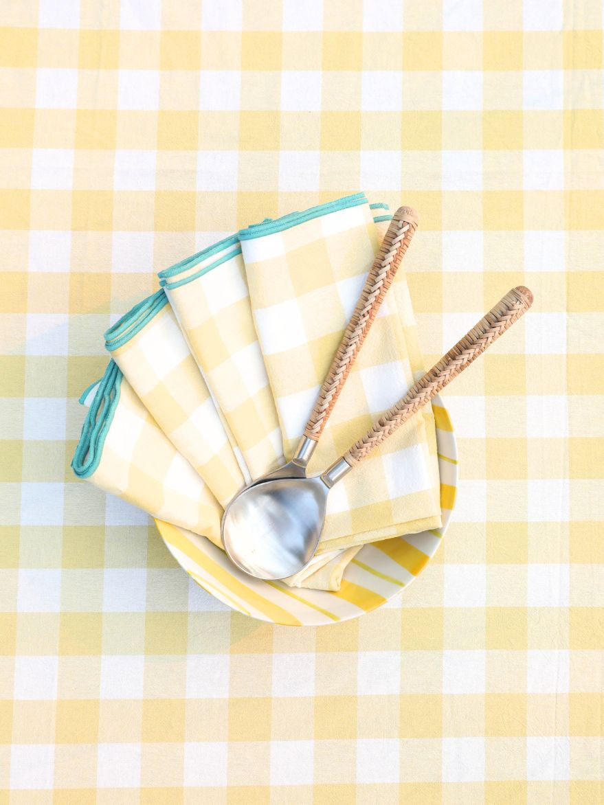 Citrus & Check Serving Set