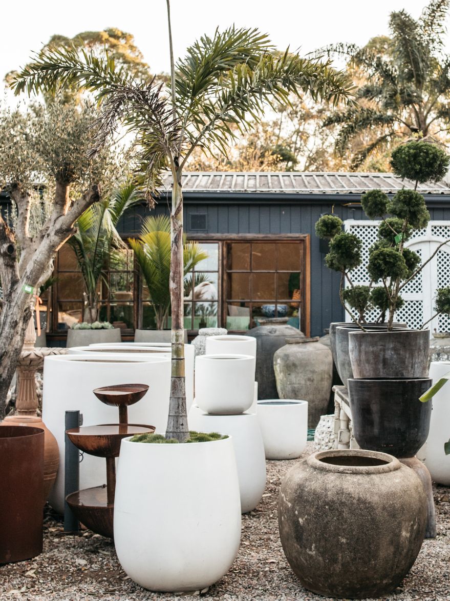 Palms Rapallo Planter White