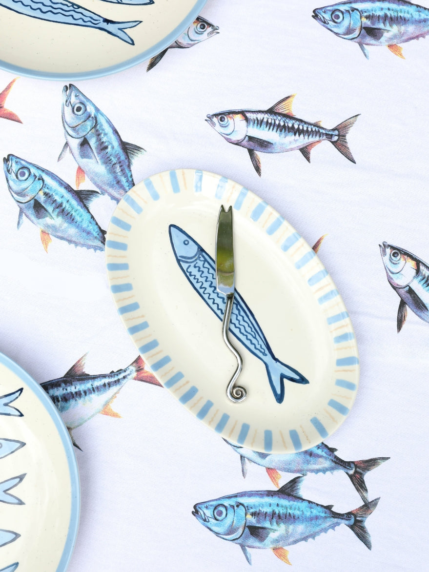 Hydra Silver Cheese Knife