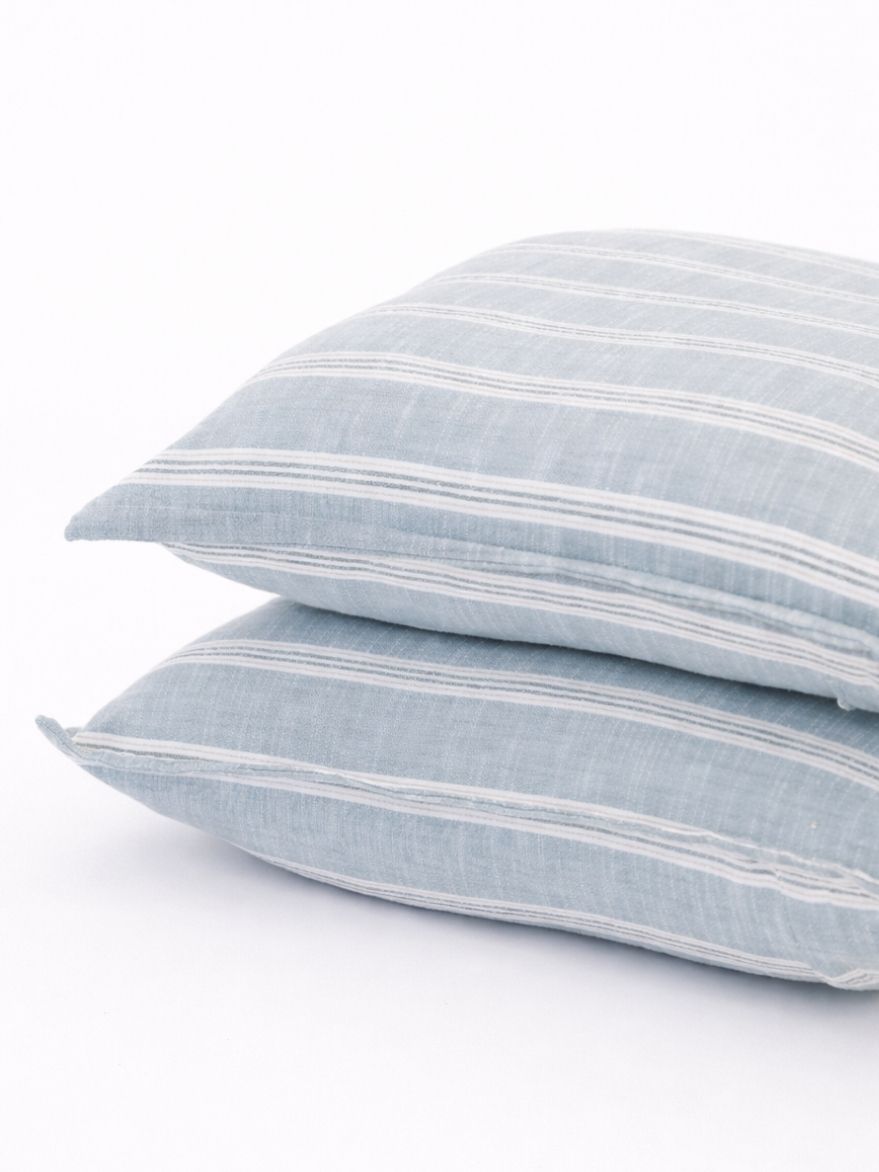 Sylvan Blue Stripe Cushion