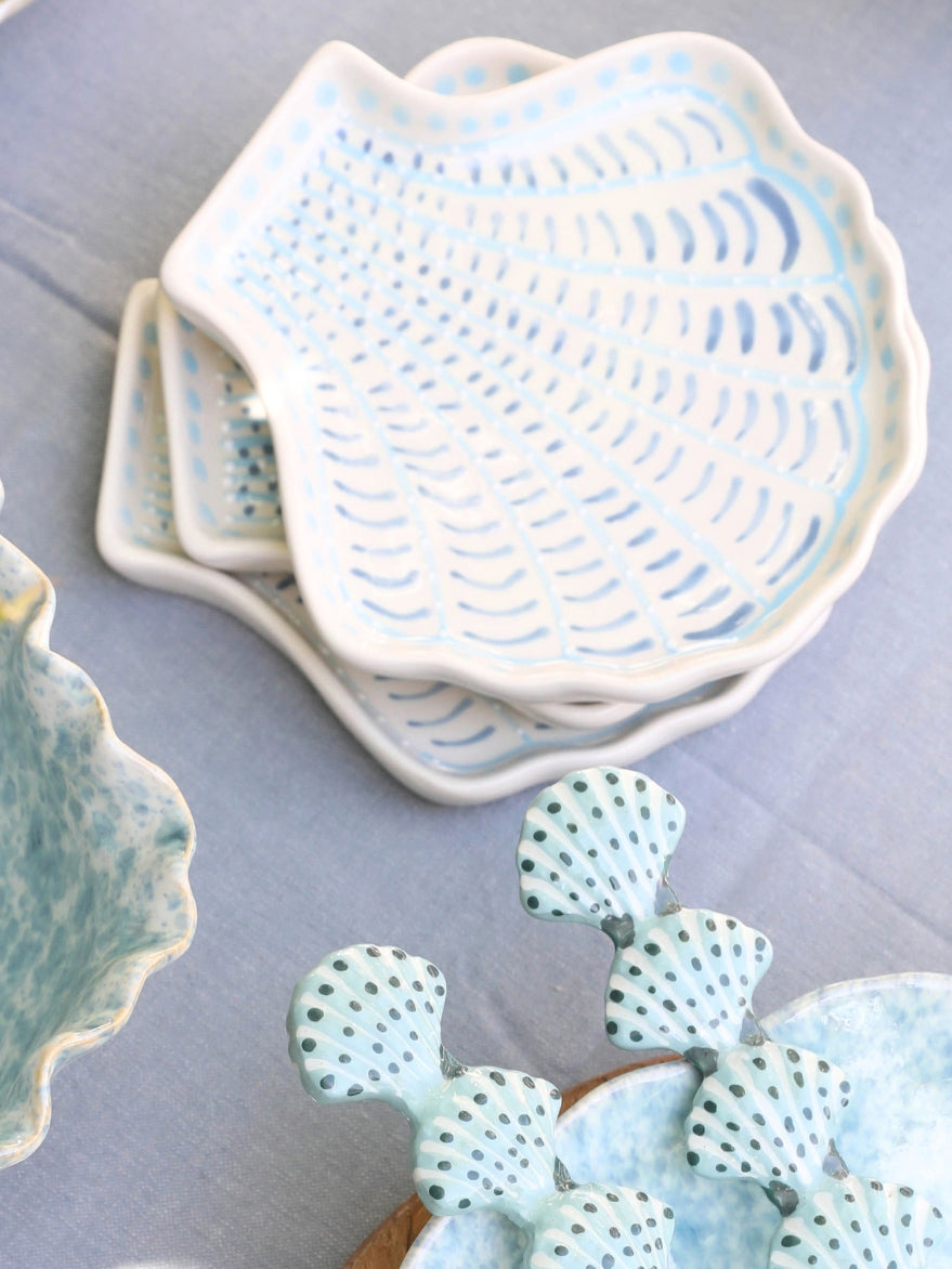 Shell Blue Plate