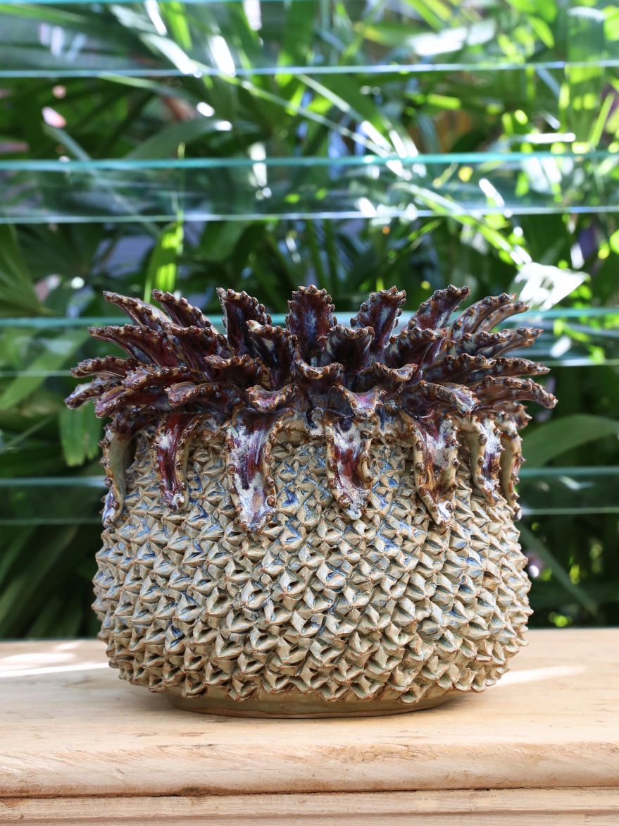 Ceramic Pineapple Vase