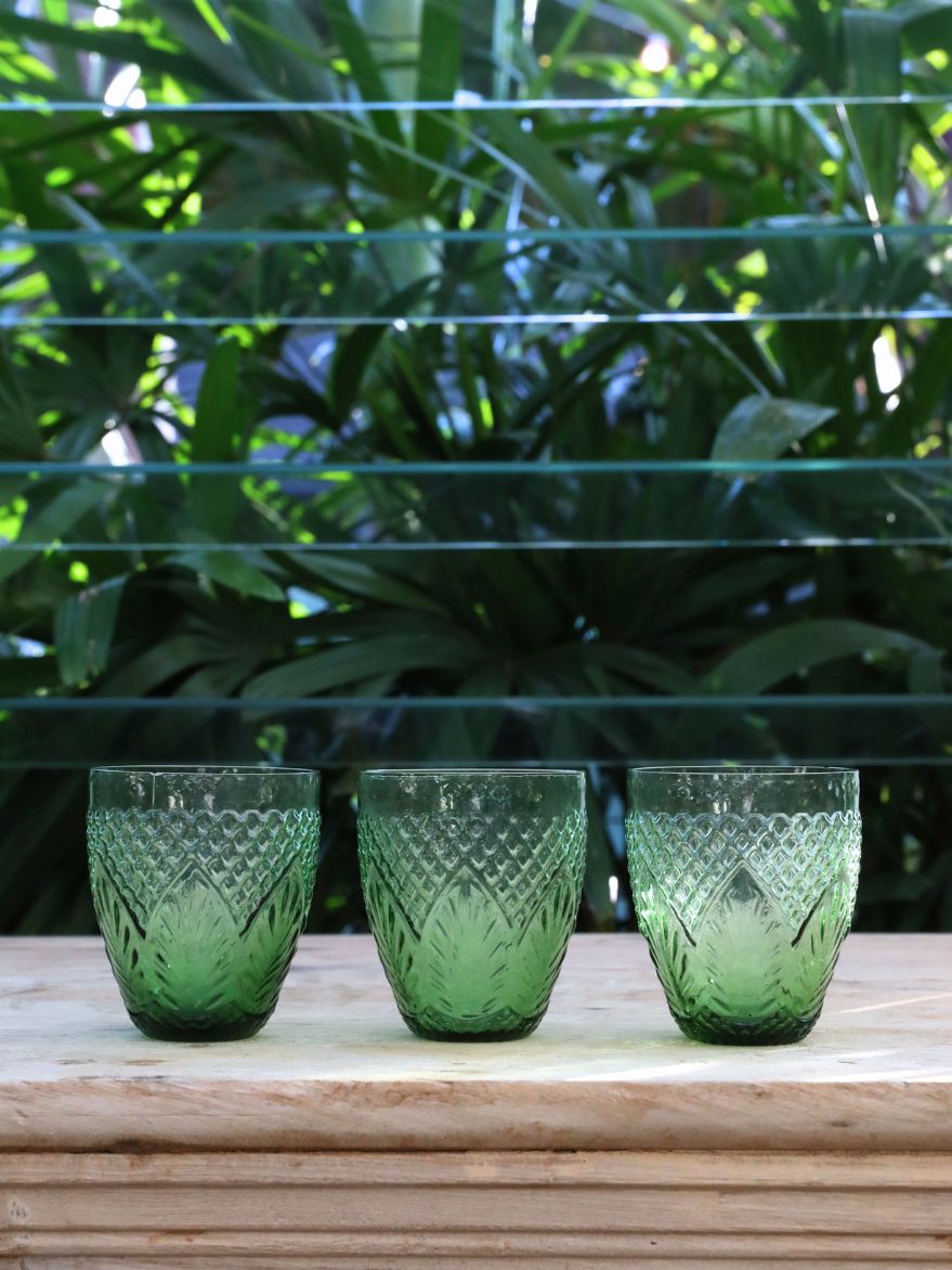 Vintage Green Tumbler