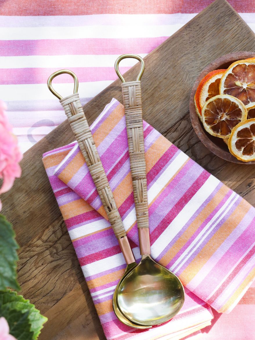 Tea Towel Lou Lou Pink