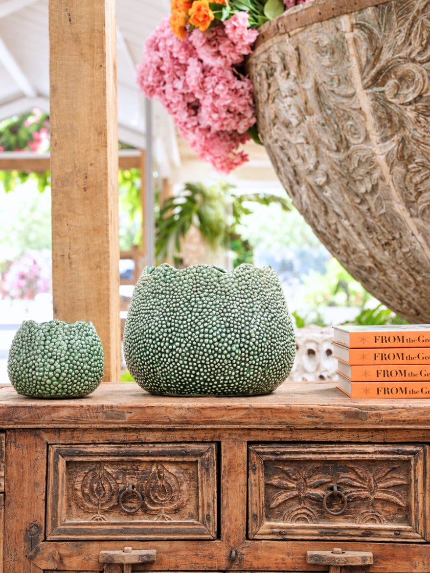 Mode Lychee Vase Green