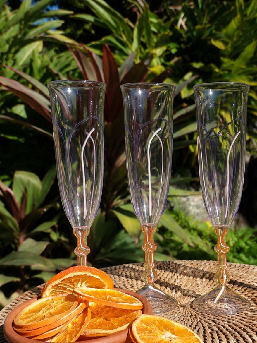 Sabrina Champagne Glass Pair