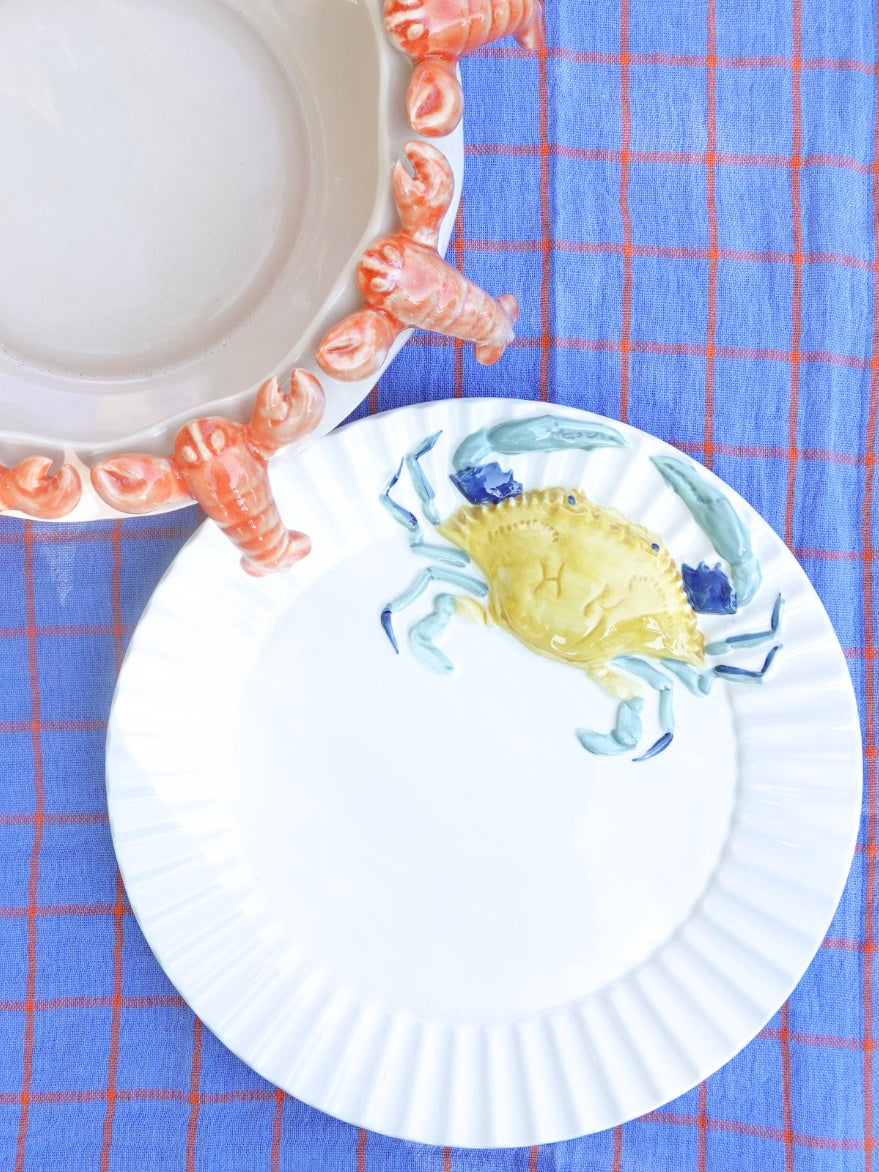 Shack Crab Ceramic Platter