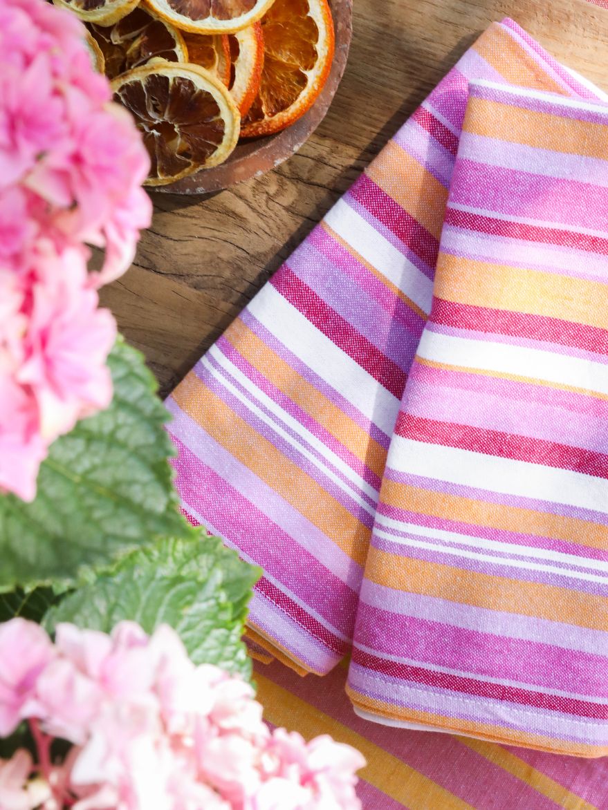 Tea Towel Lou Lou Pink