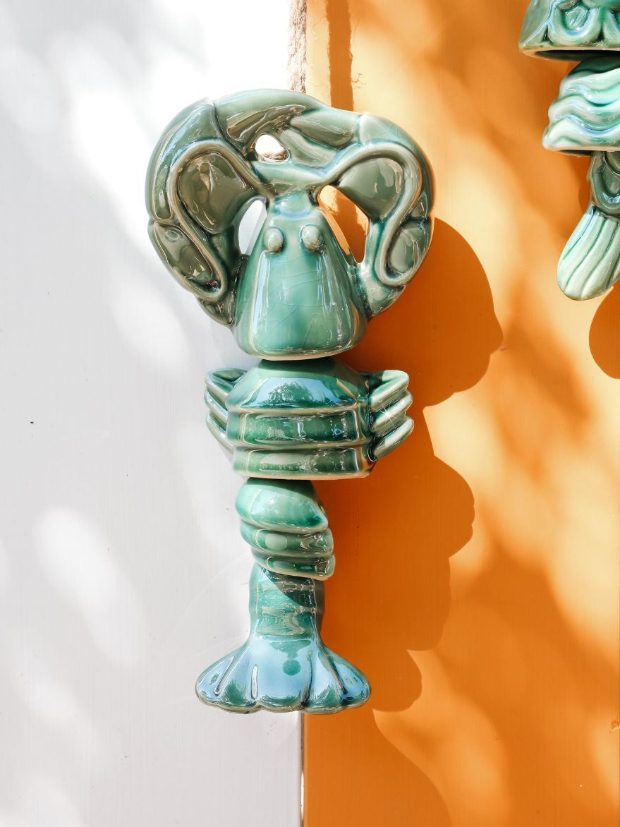 Palms Wind Chime Lobster