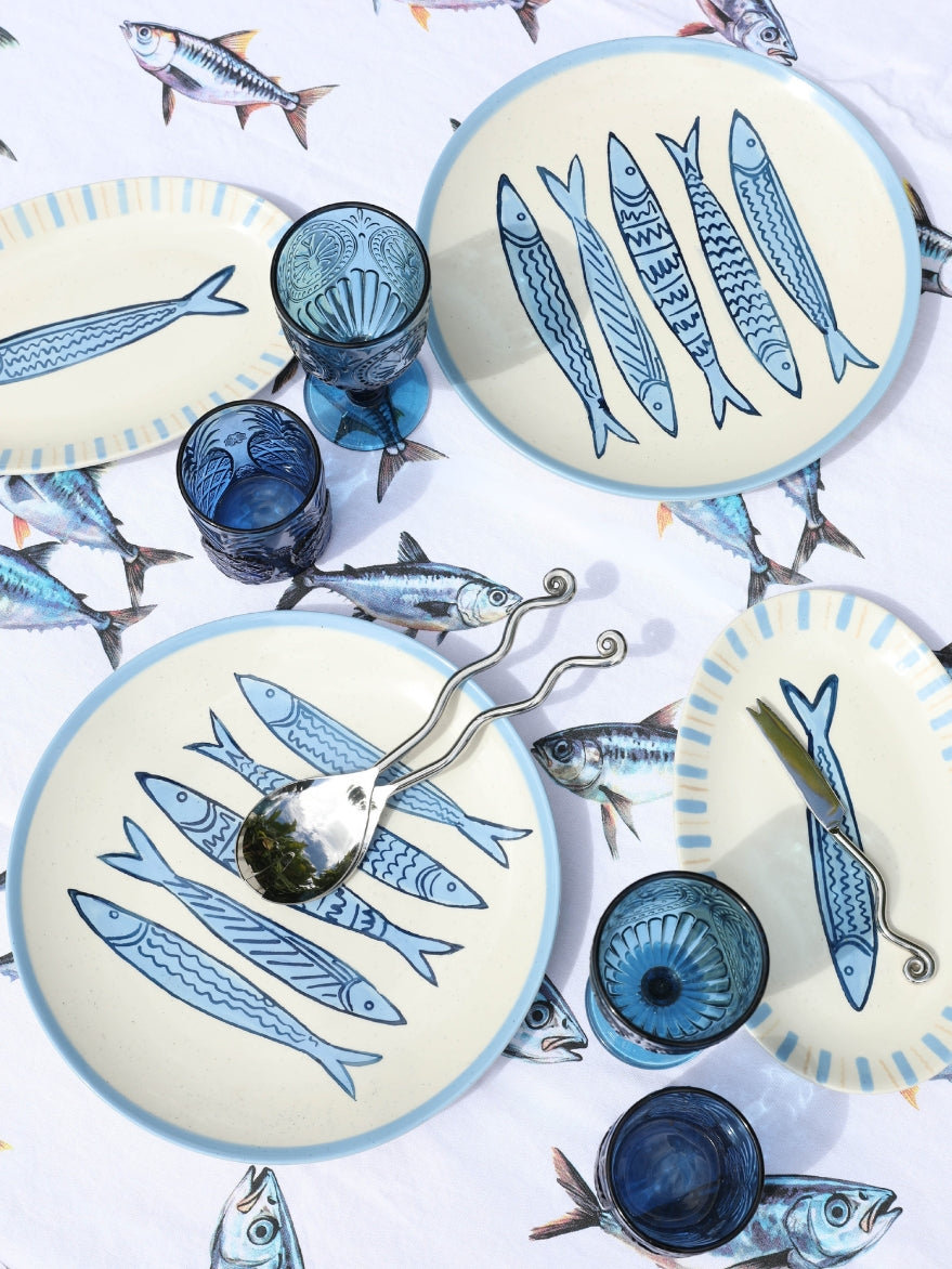 Fish Oval Plate
