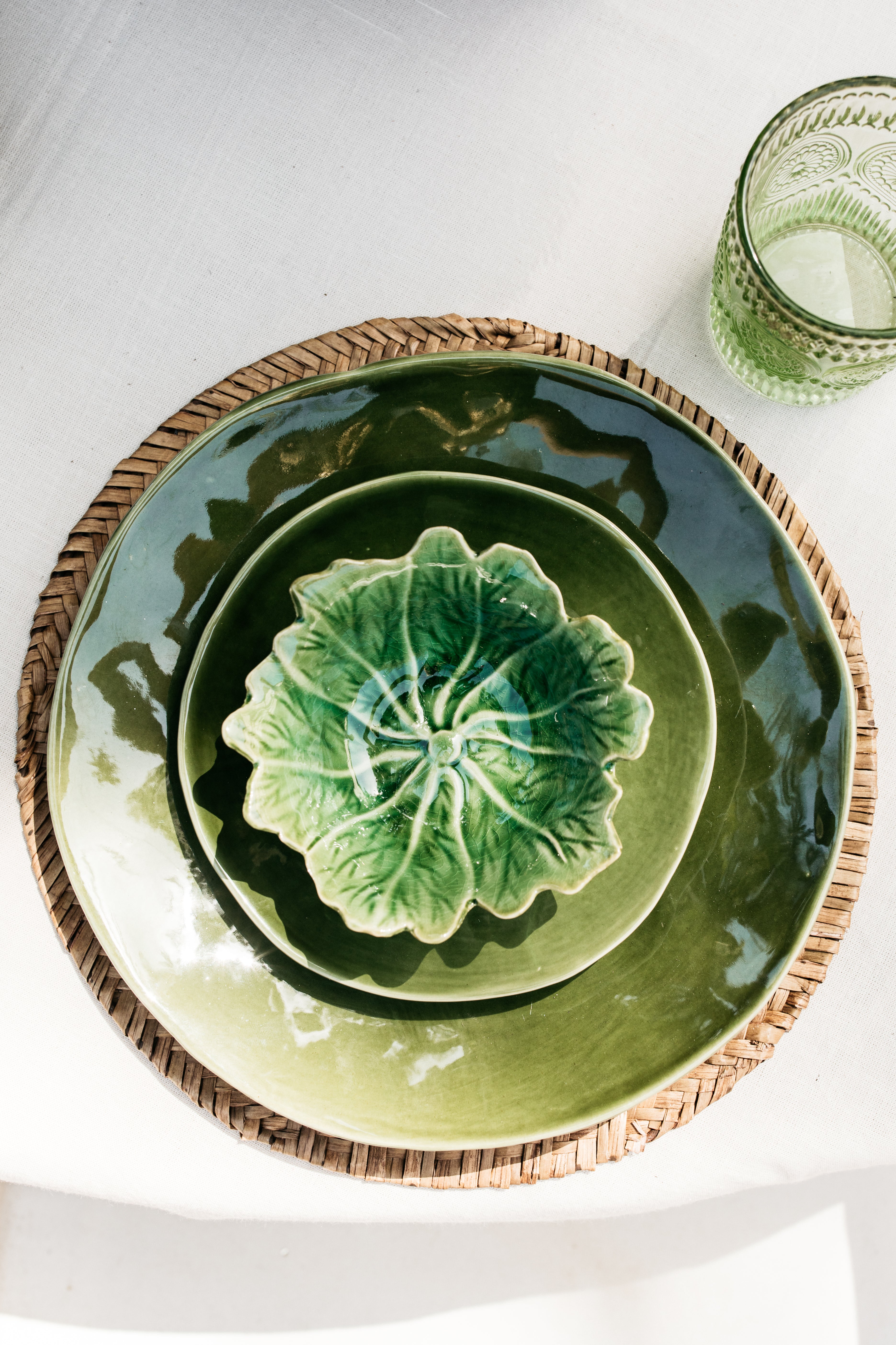 Ceramic Cabbage Bowl Small