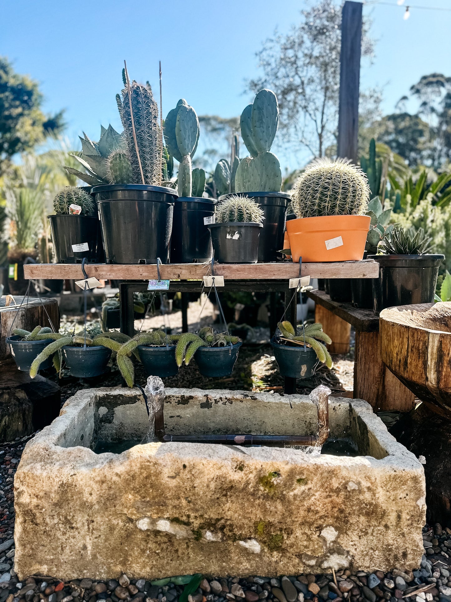 Stone Trough Fountain