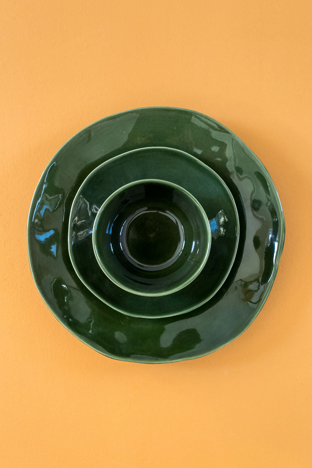 Indigo Green Plate