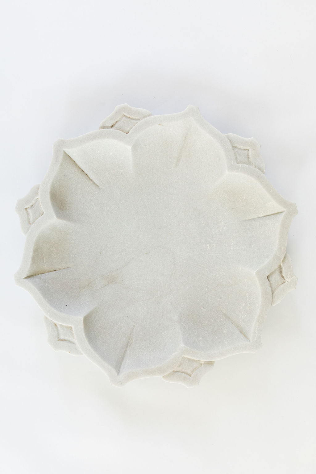 Marble Pointed Plate