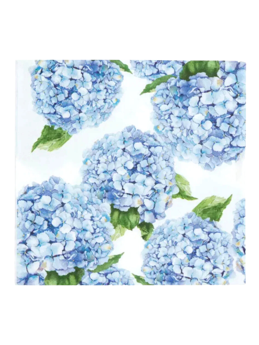 Hydrangea Napkin Blue