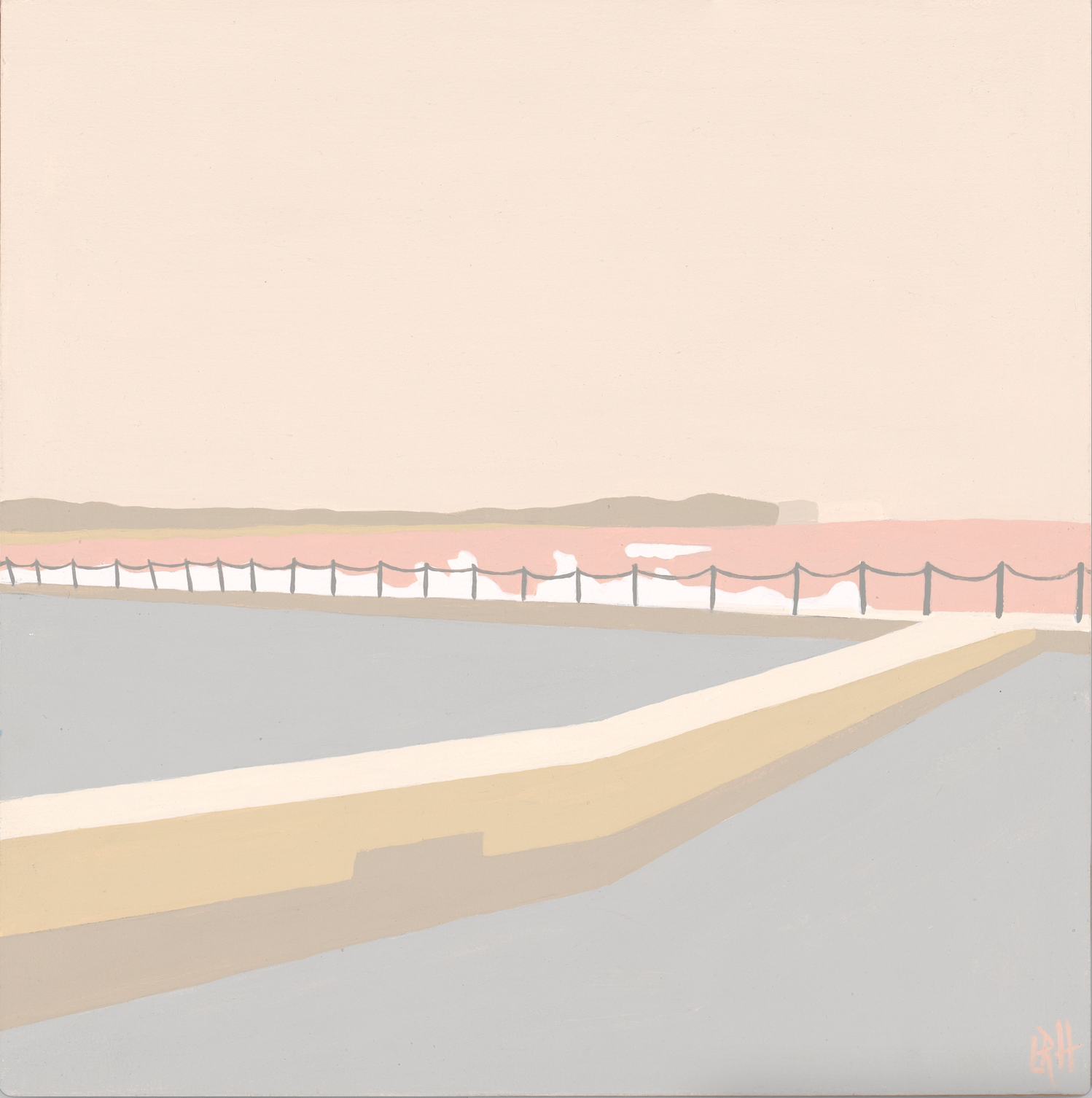 Faded Towels , Collaroy Rockpool