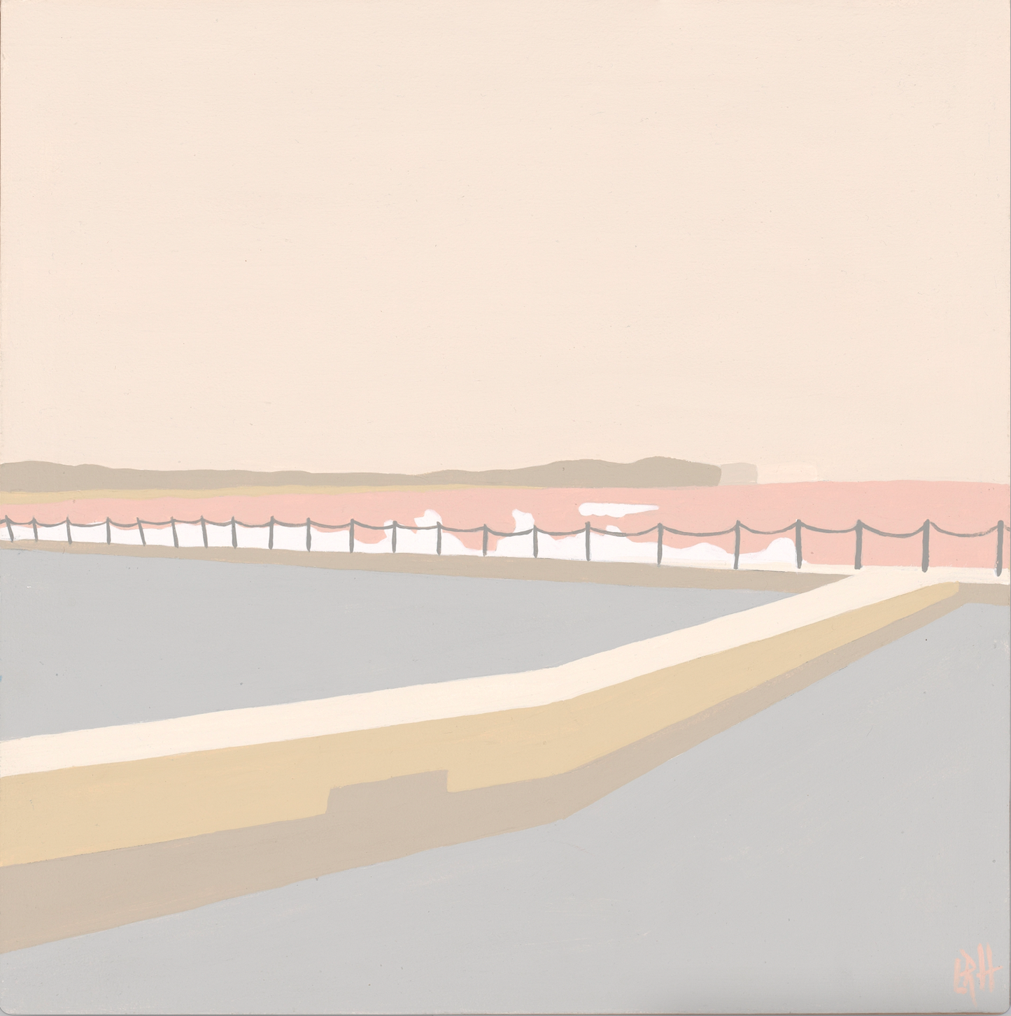 Faded Towels , Collaroy Rockpool