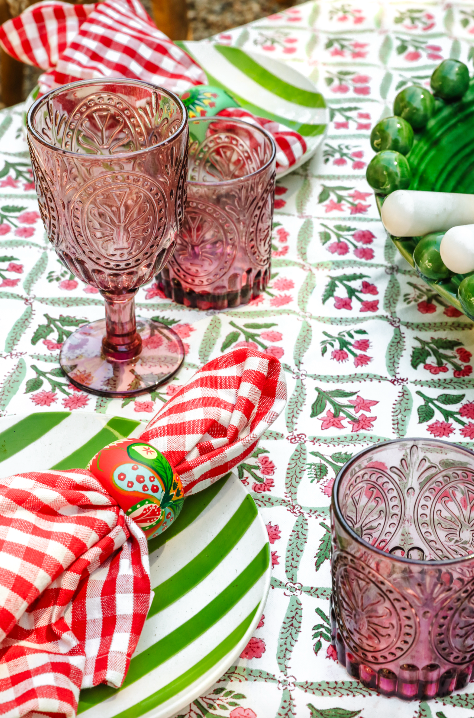 Gingham Red Check Napkin