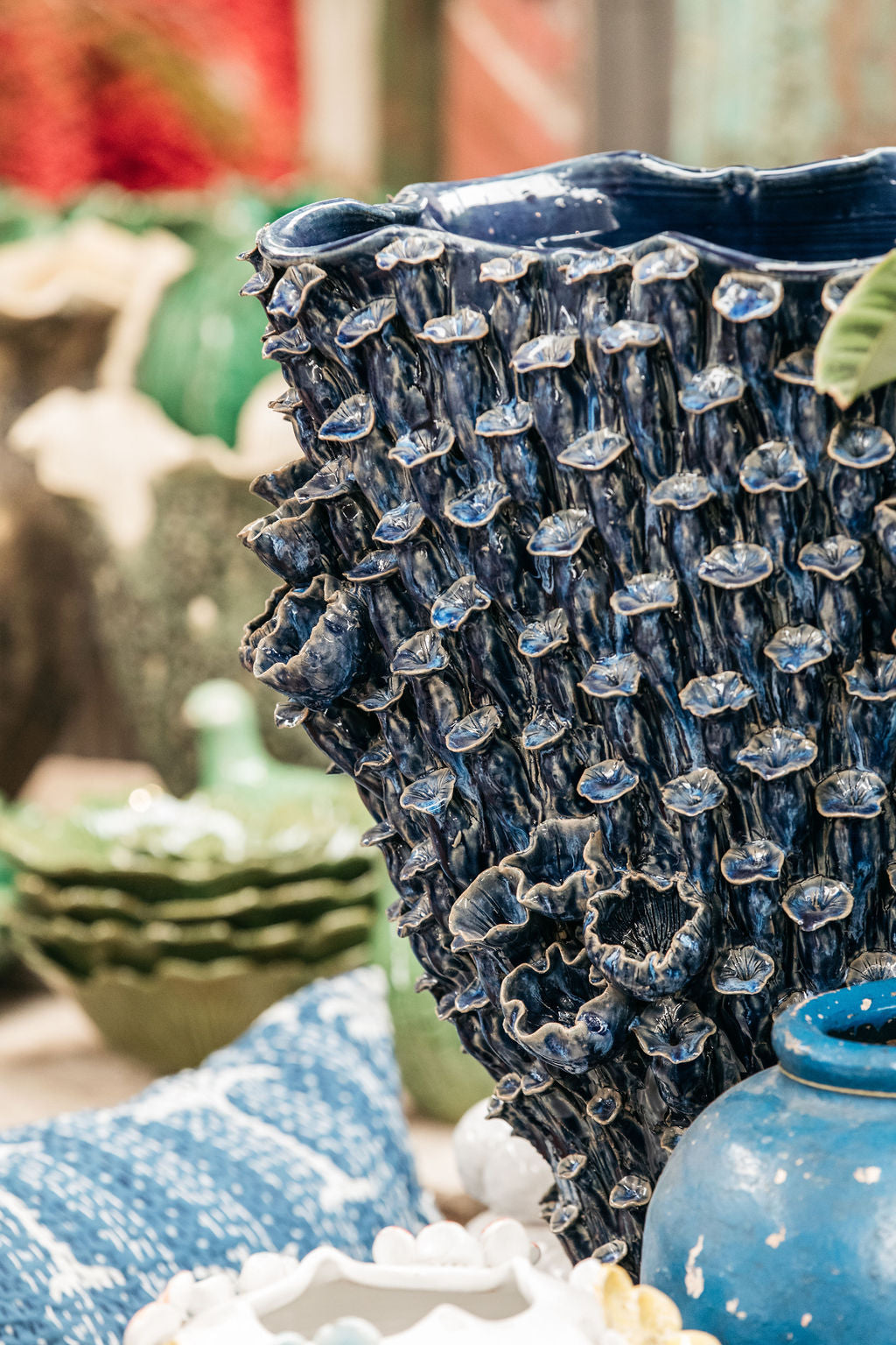 Flower Vase / Dark Blue
