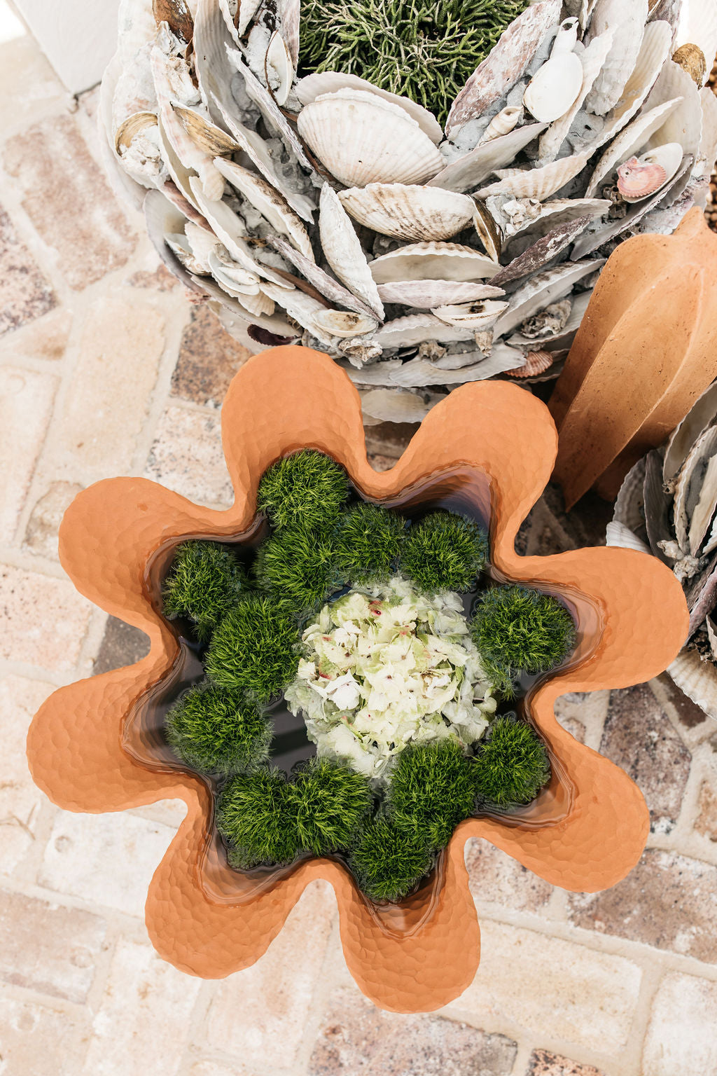 Terracotta Wave Bowl