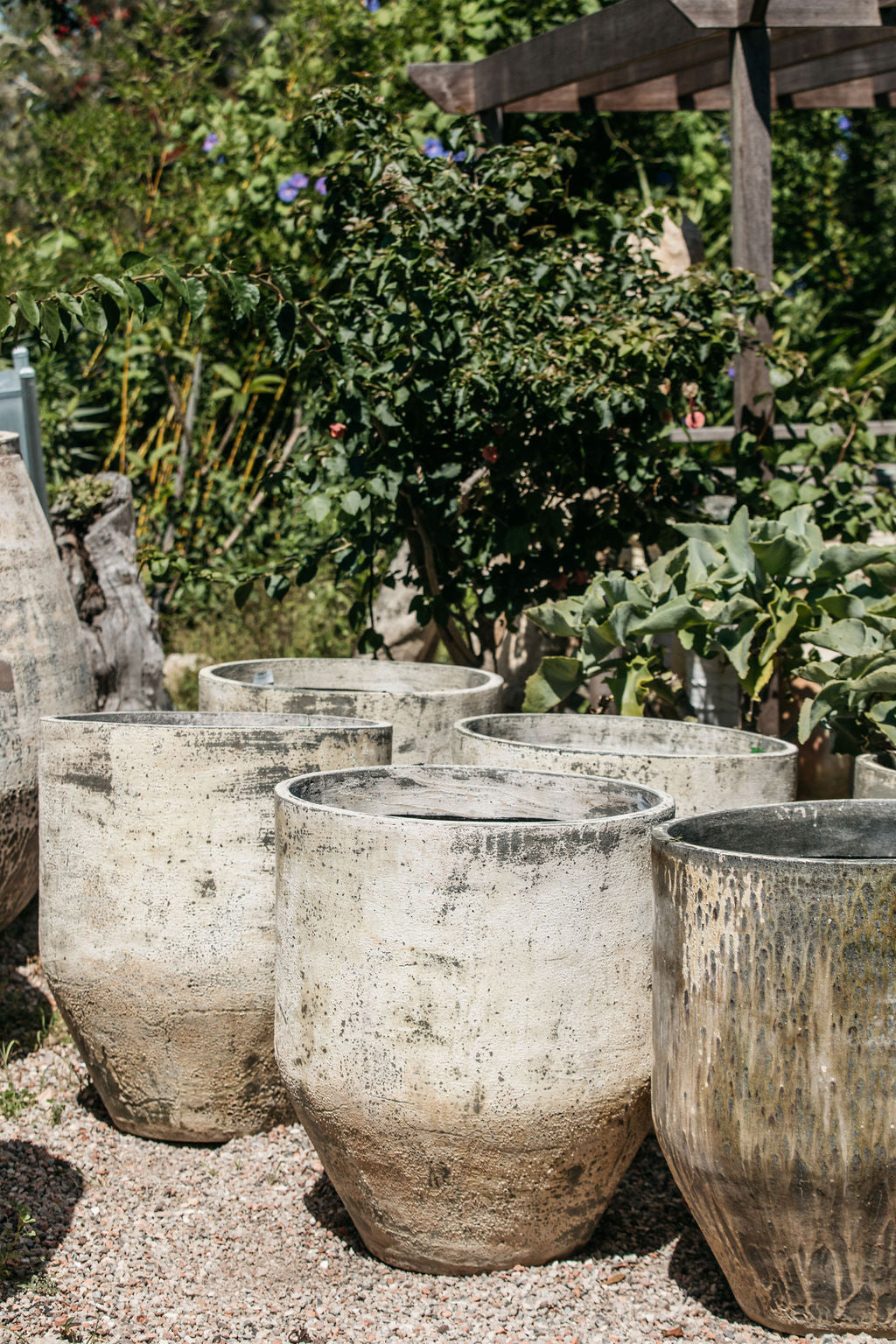 Woodfired Tulip Pot