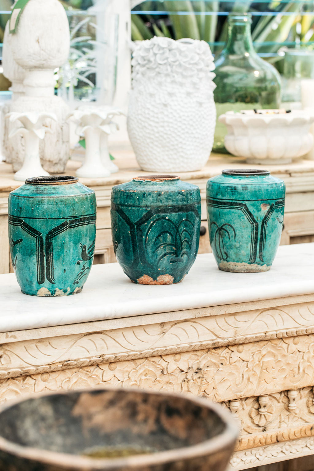 Green Ginger Jars