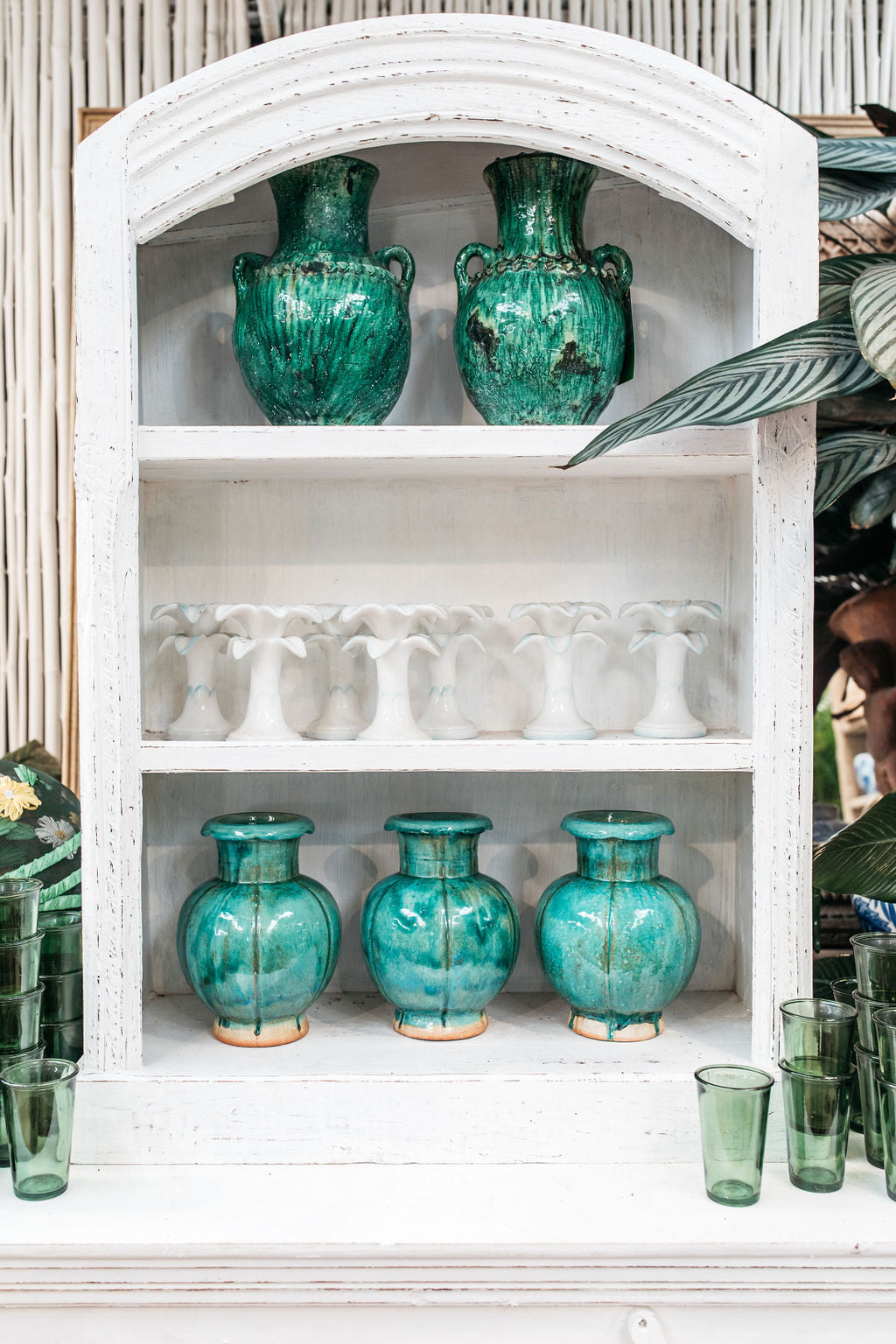 Ceramic Aqua Vase