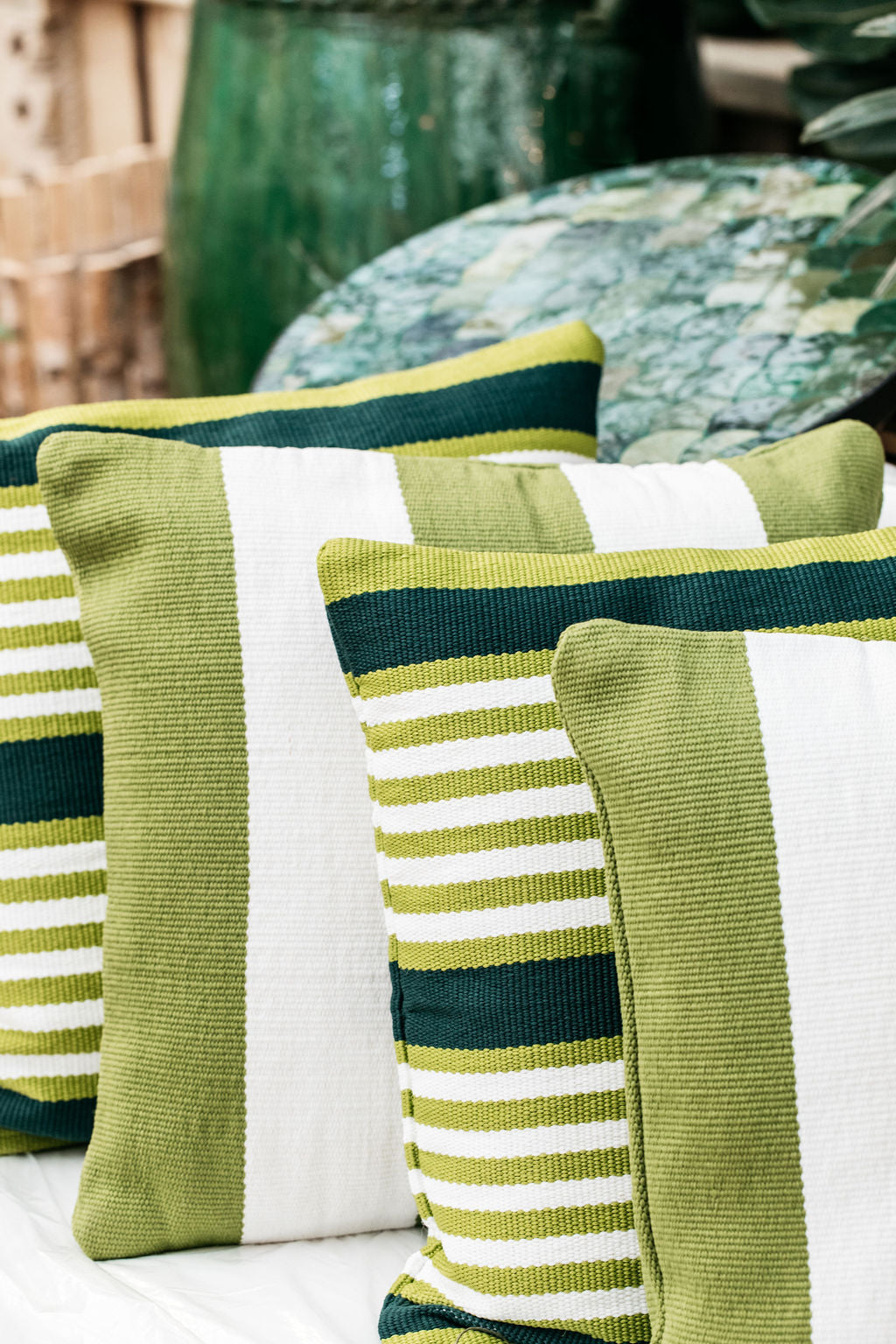 Stripe Outdoor Cushion