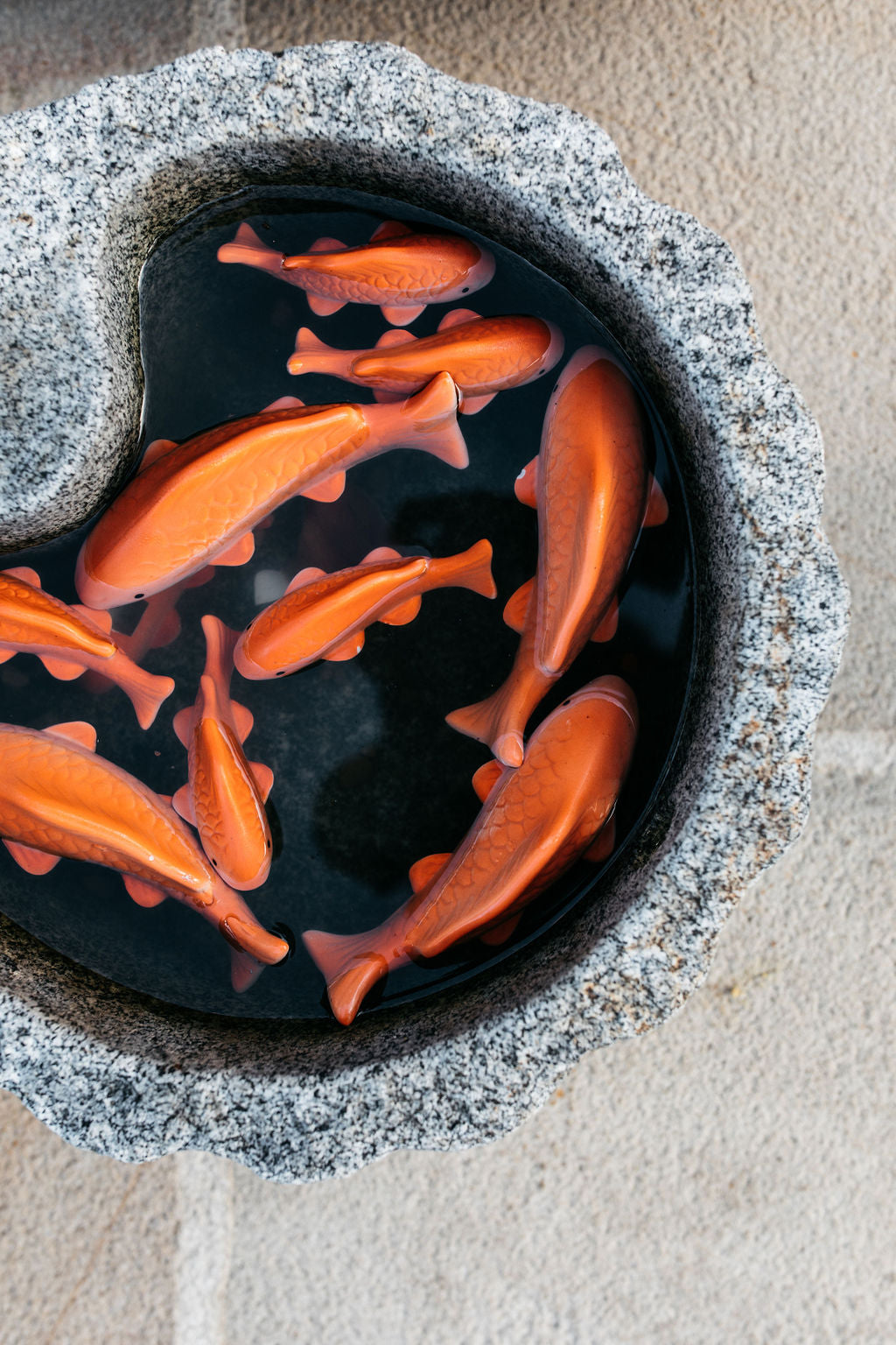 Large Orange Floating Fish – The Palms Sydney