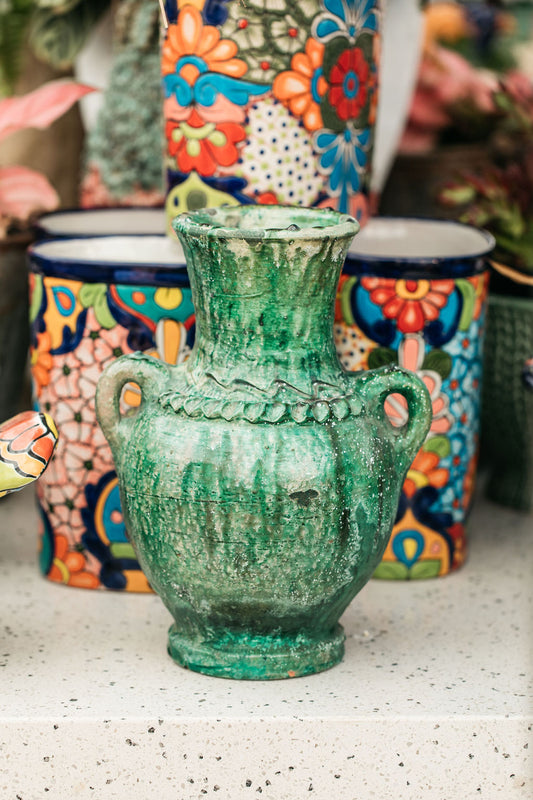 Green 35cm tamegroute vase