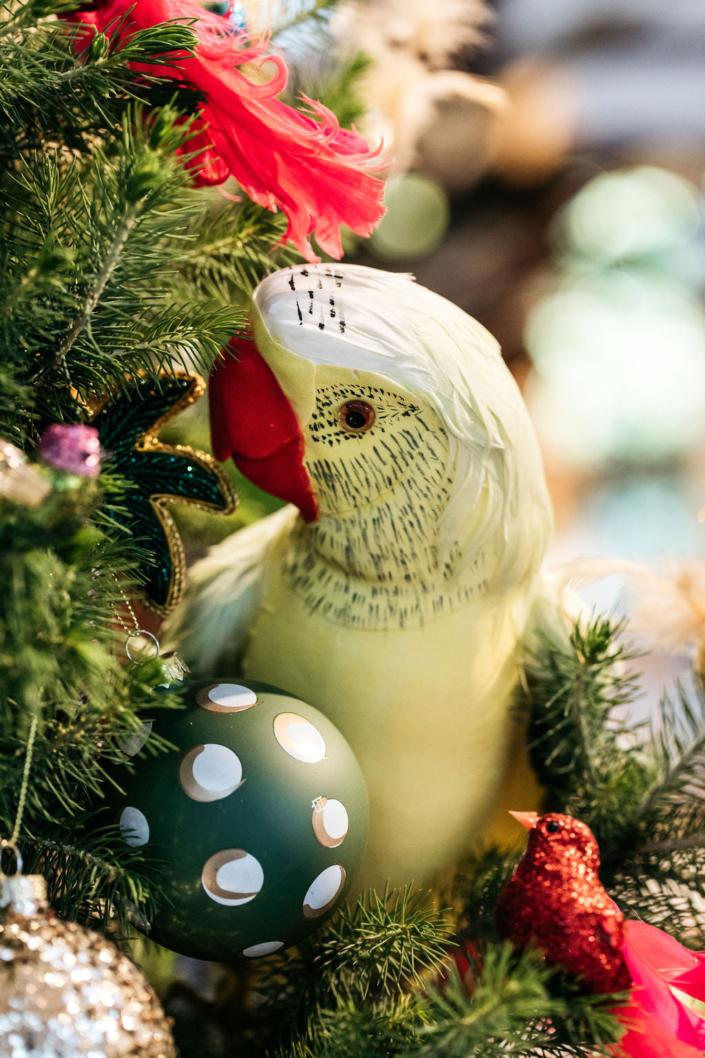 Glass Bauble Pistachio