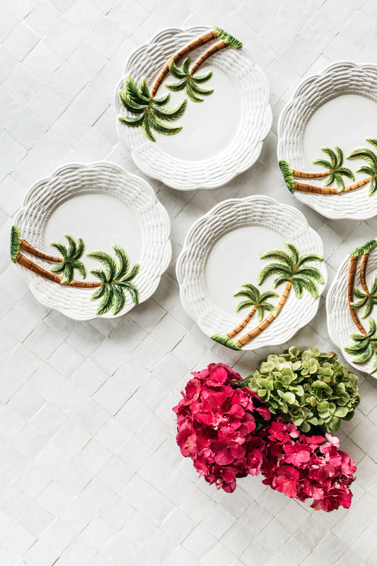 Palm Tree Dinner Plate