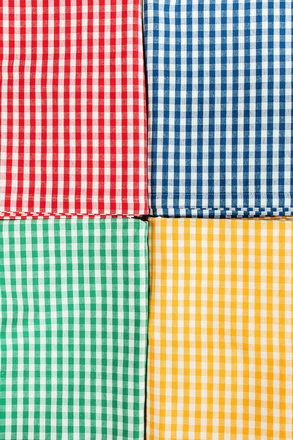Gingham Check Red Table Cloth