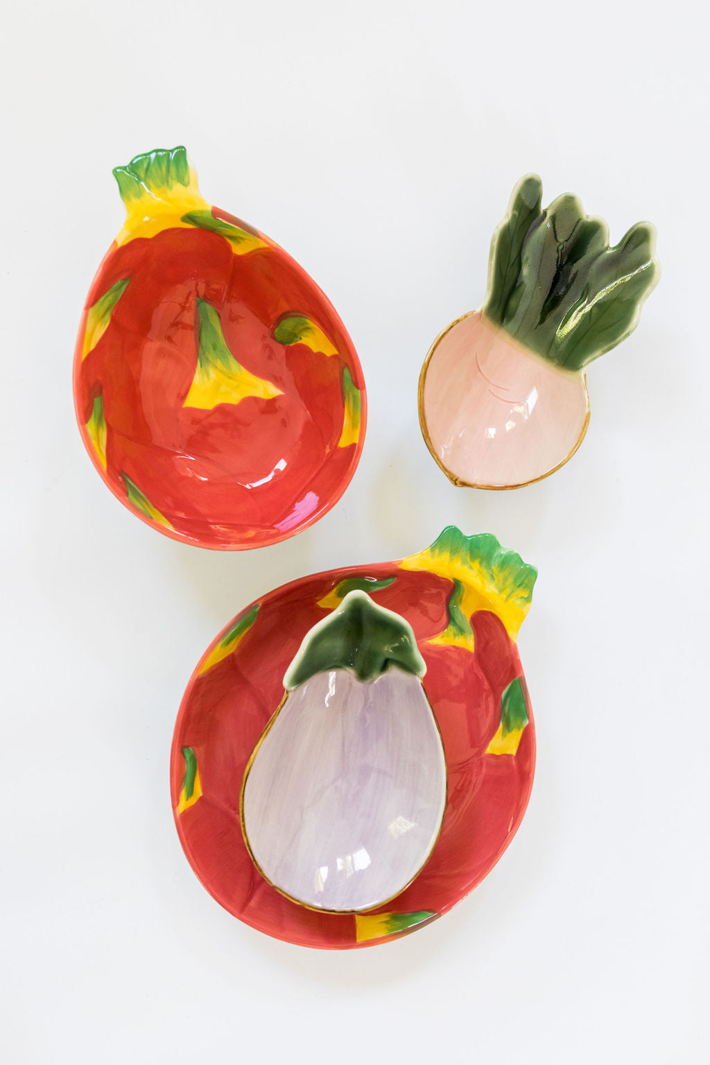 Ceramic Dragon Fruit Bowl