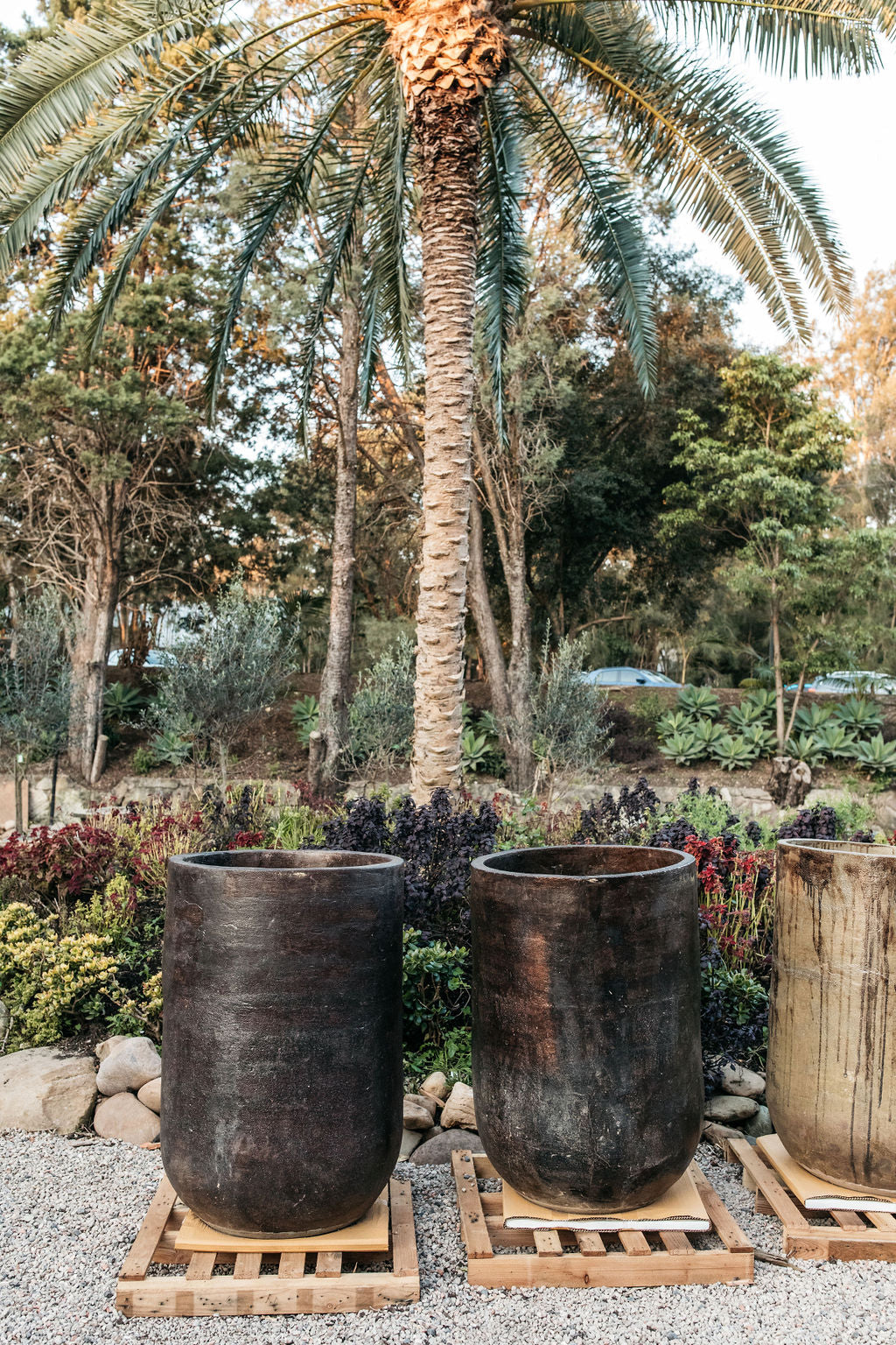 Cylindrical Thai Pot