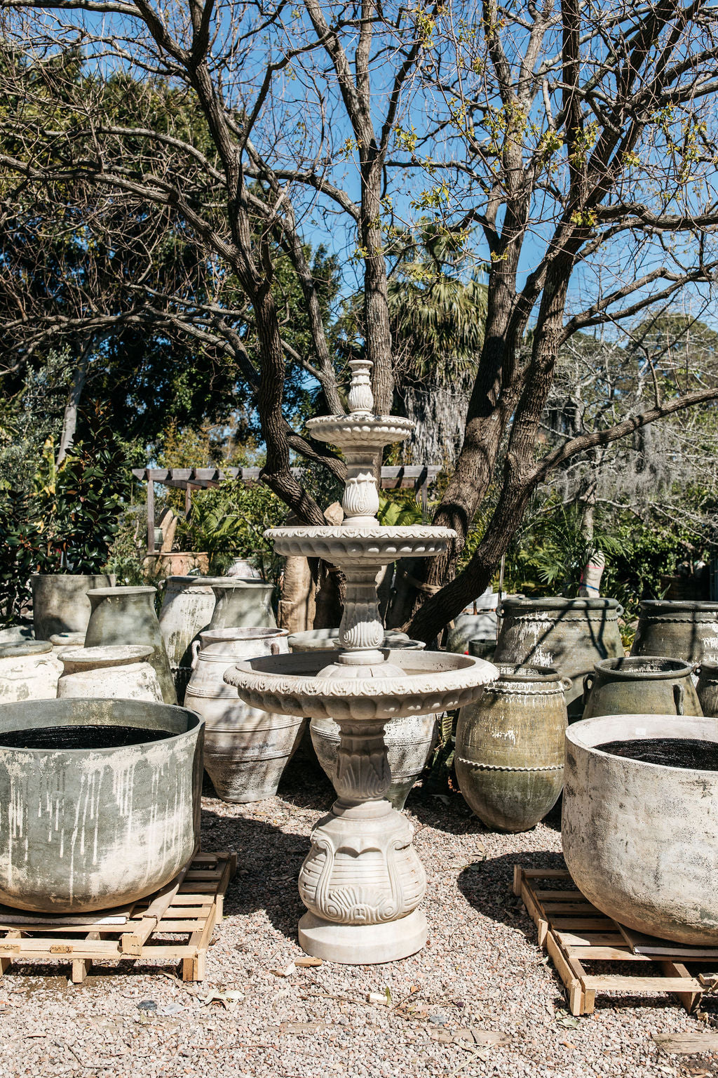 Indian Marble Fountain