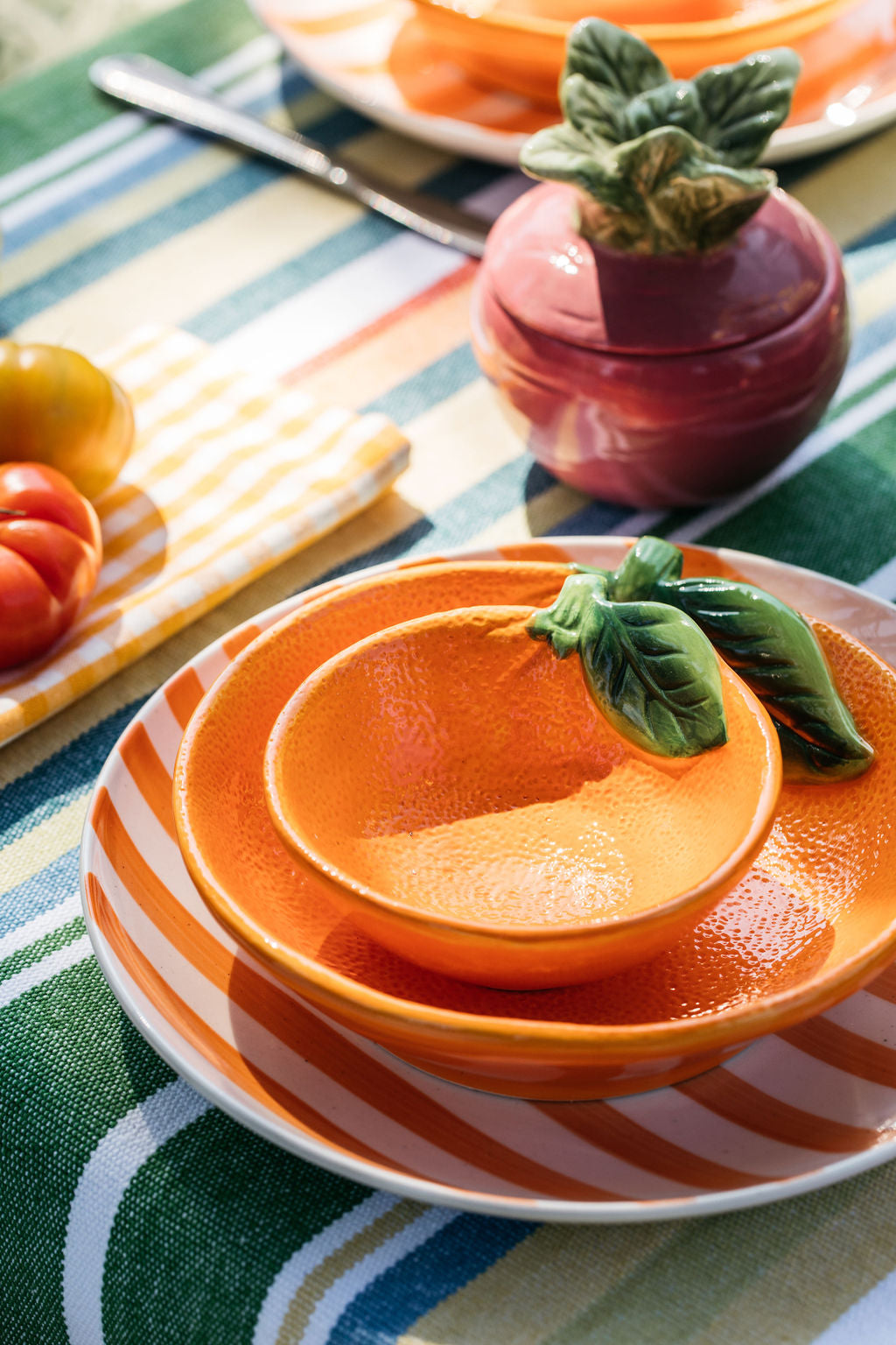 Orange Plate