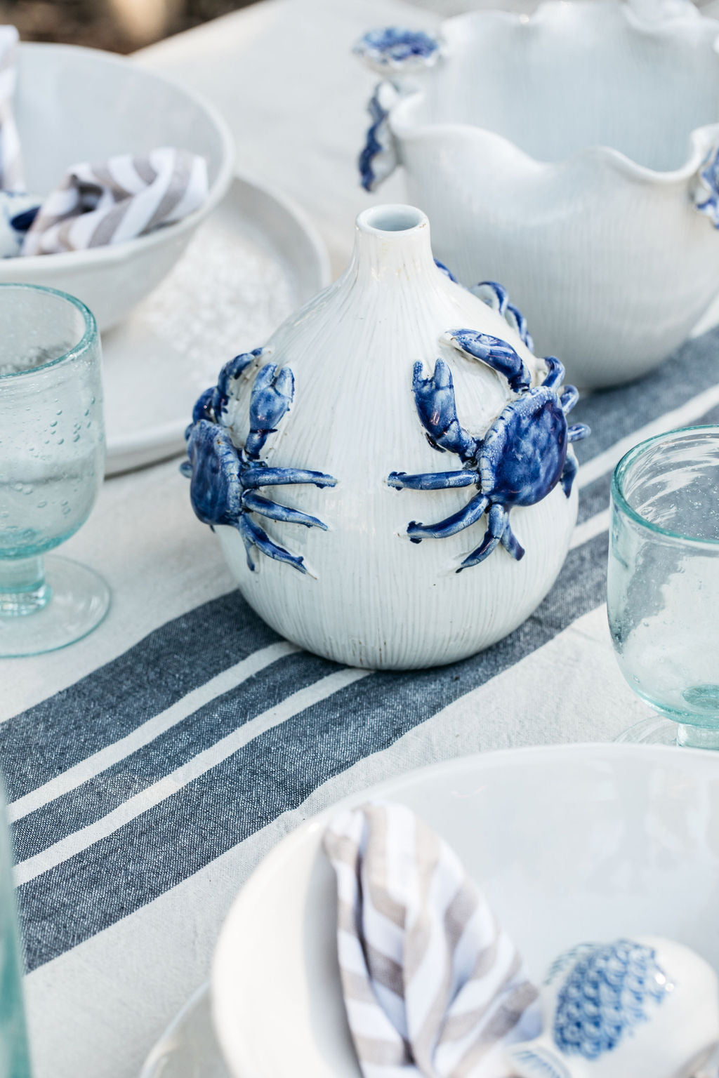 Crab Vase