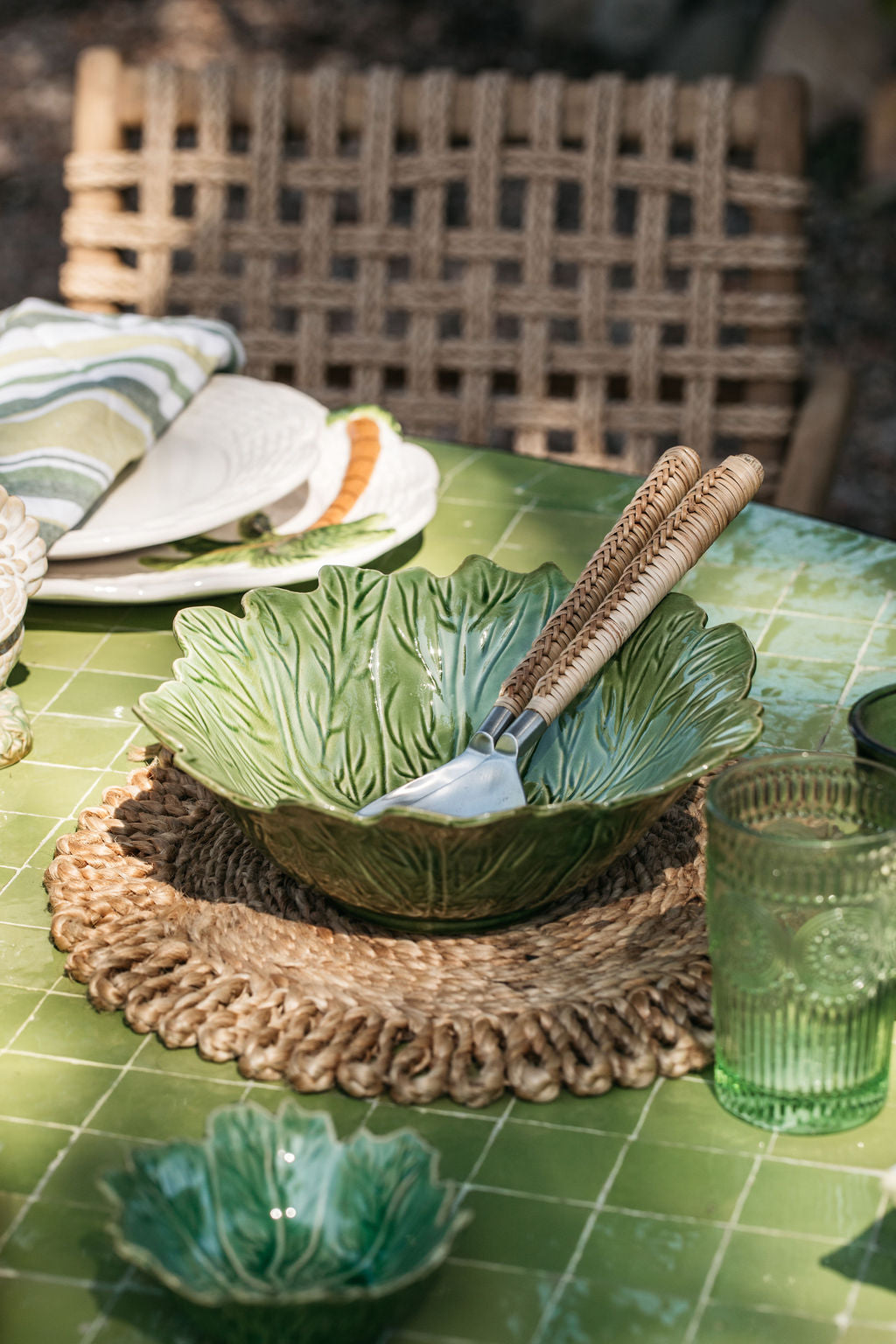 Ceramic Cabbage Bowl Medium